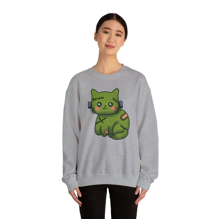 Frankenkitty Crewneck Sweatshirt - Happy Little Kitty