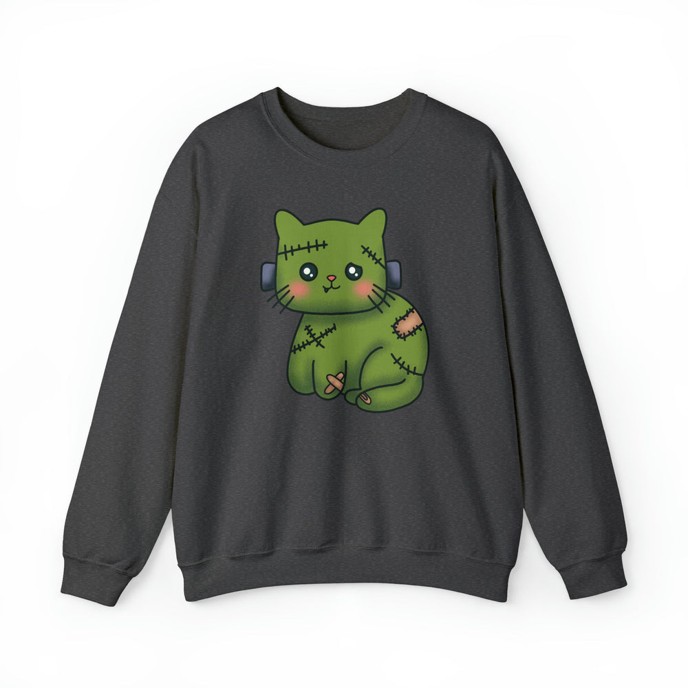 Frankenkitty Crewneck Sweatshirt - Happy Little Kitty