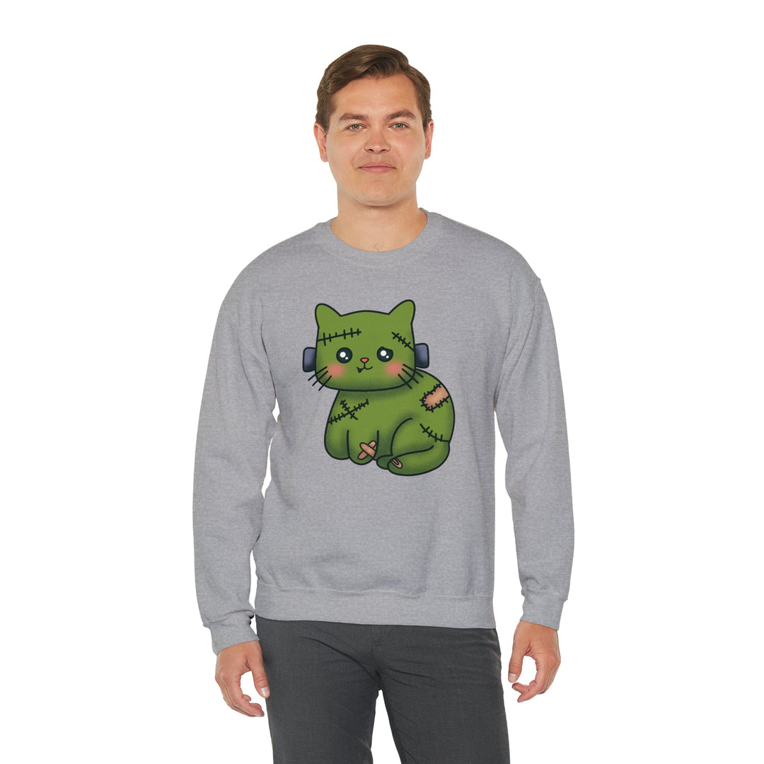 Frankenkitty Crewneck Sweatshirt - Happy Little Kitty