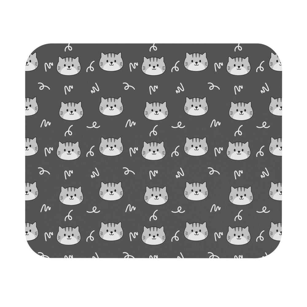 Gray Tabby Mouse Pad - Happy Little Kitty