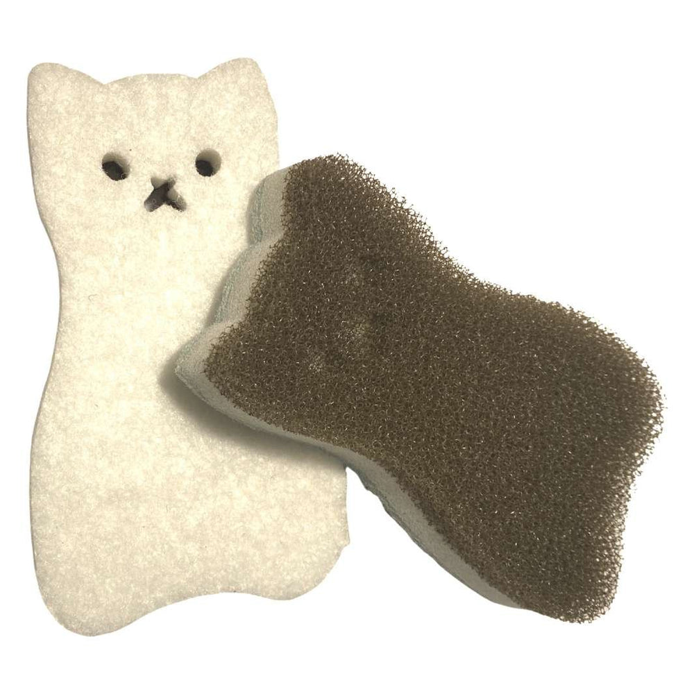 Keep Things Clean Cat Kitchen Sponges - Happy Little Kitty