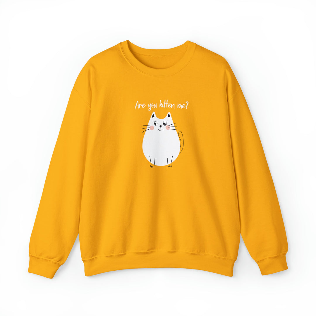 Kitten Me Crewneck Sweatshirt - Happy Little Kitty