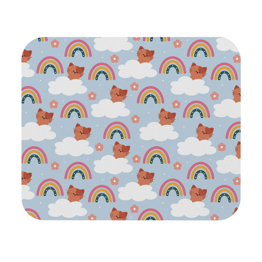 Kitties in the Clouds Mouse Pad - Happy Little Kitty