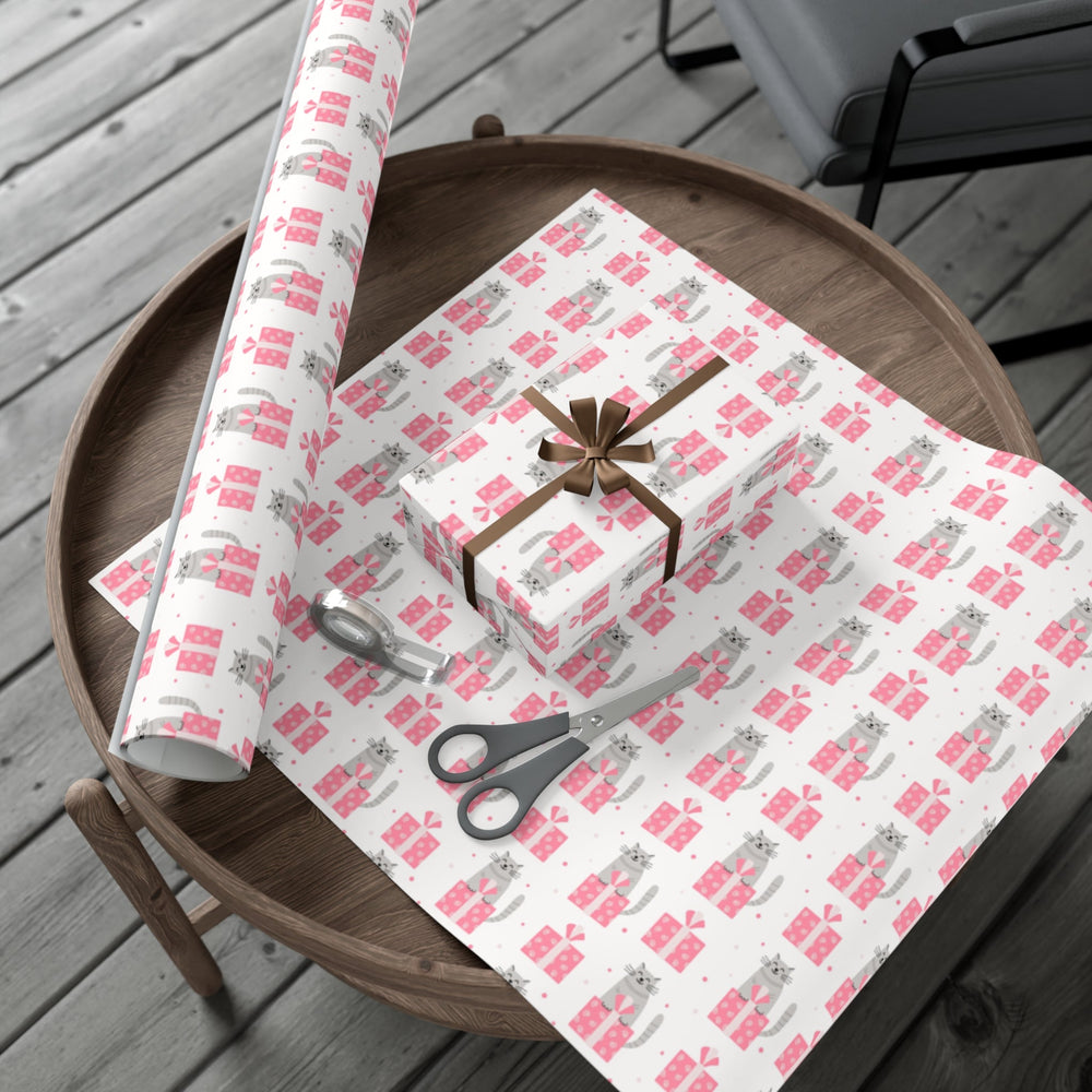 Purrfect Present Kitty Gift Wrap - Happy Little Kitty