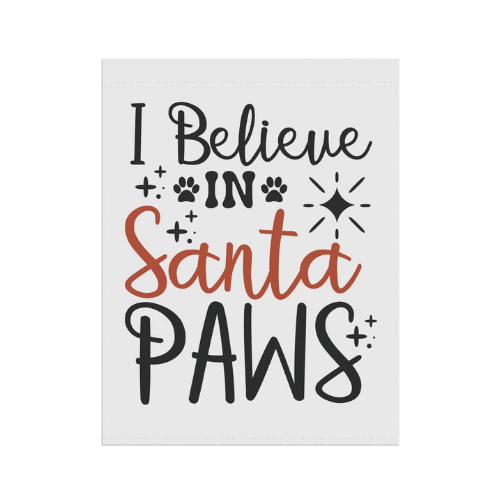 Santa Paws Garden & House Banner - Happy Little Kitty