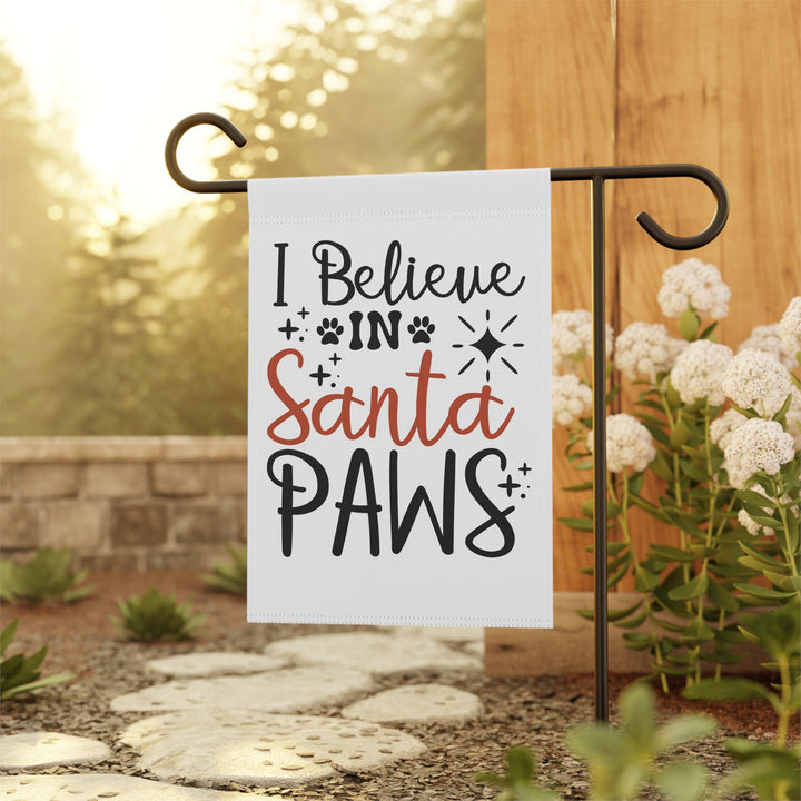 Santa Paws Garden & House Banner - Happy Little Kitty