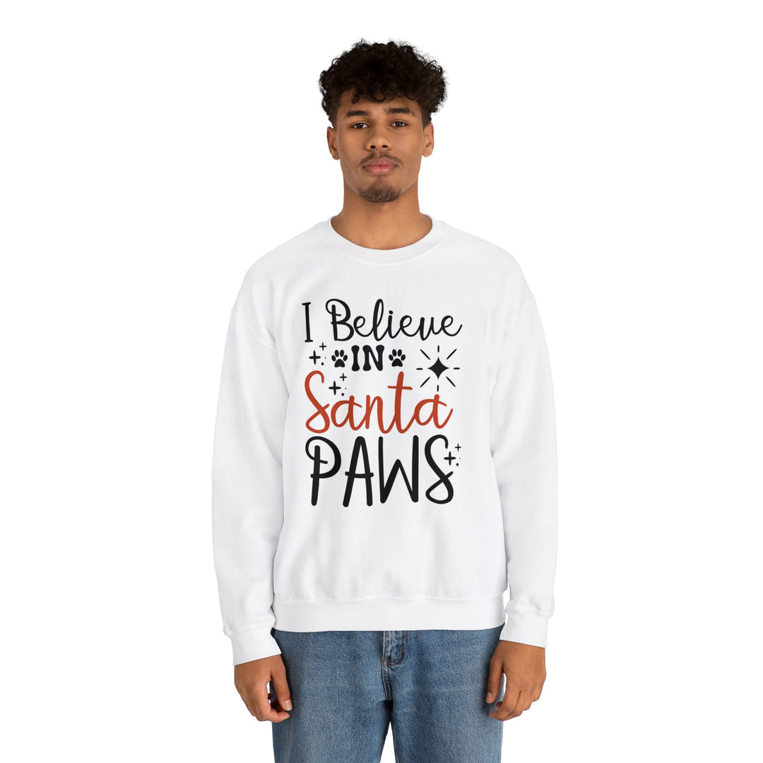 Santa Paws Unisex Crewneck Sweatshirt - Happy Little Kitty