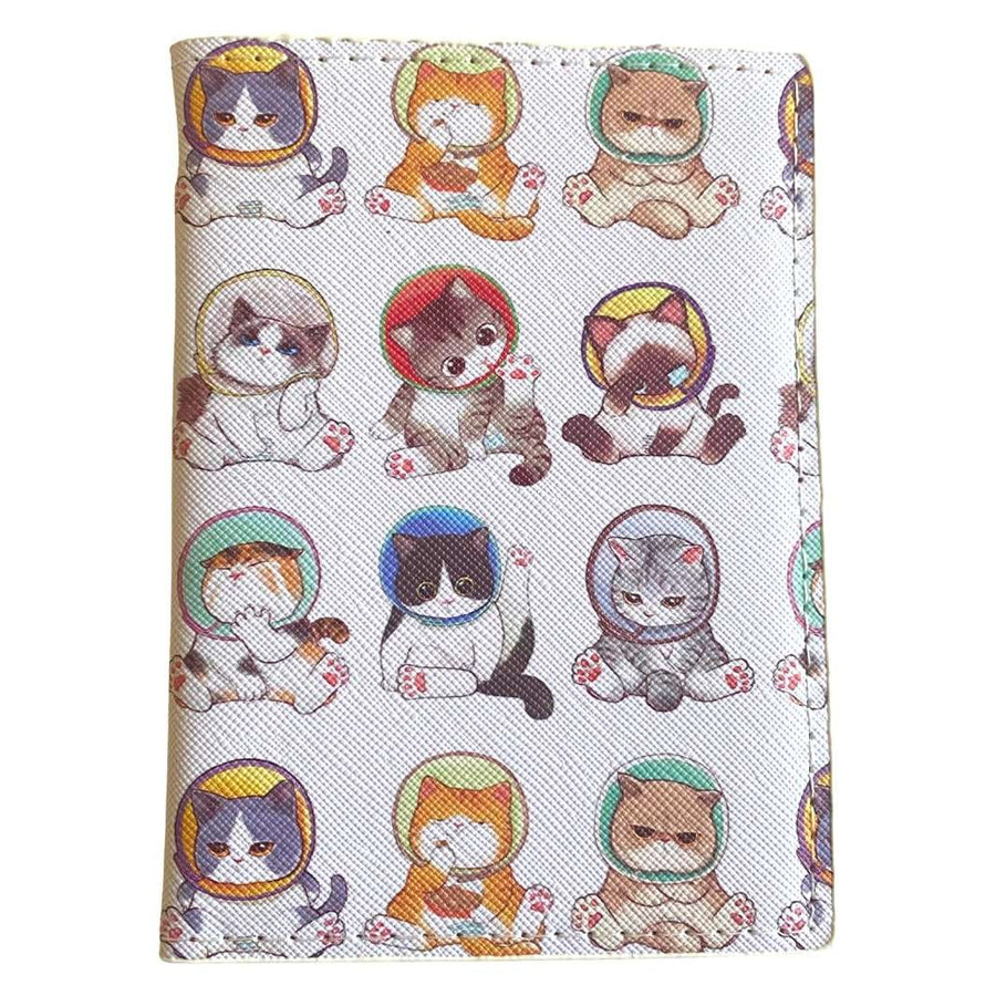 Space Cat Passport Cover - Happy Little Kitty