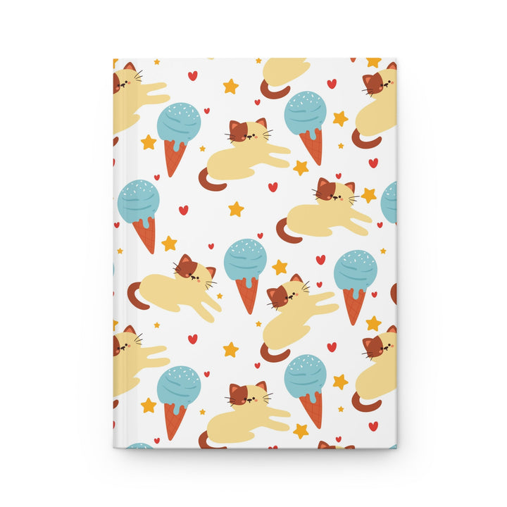 Sweet Treat Kitty Hardcover Journal - Happy Little Kitty