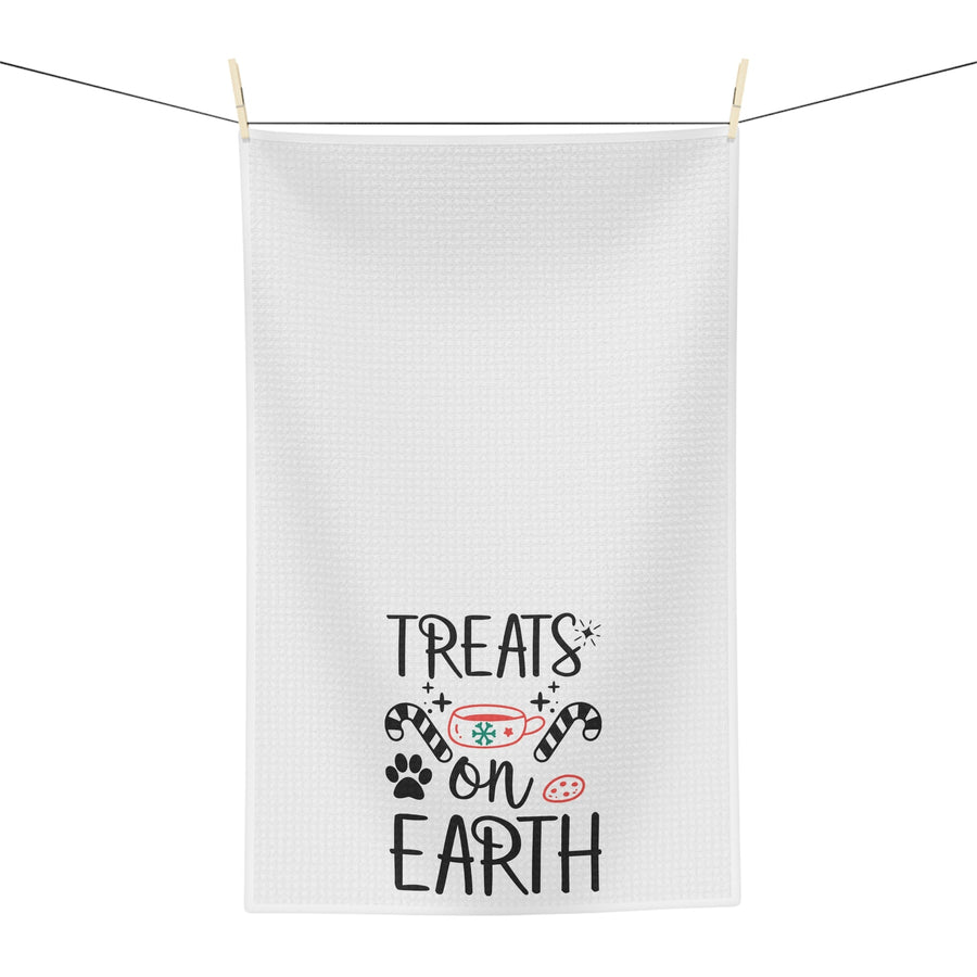 Treats on Earth Tea Towel - Happy Little Kitty
