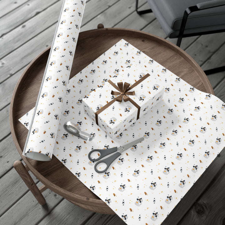 Trick or Treat Cat Gift Wrap - Happy Little Kitty